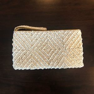 ❌SOLD❌ Tommy Bahama Hand Beaded Clutch